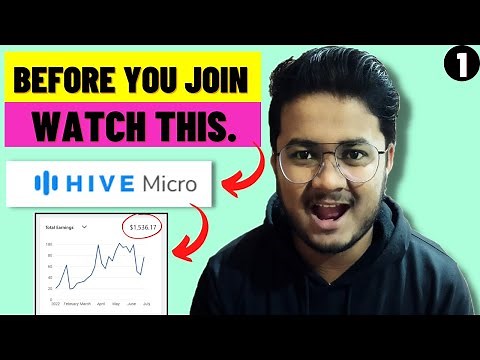HIVE MICRO REVIEW START MAKING MONEY WITH MICRO TASK HIVEWORK