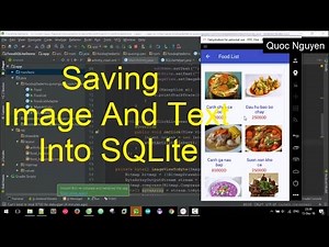 Saving Image And Text Into SQLite database - Custom GridView in Android (Part 1/3)
