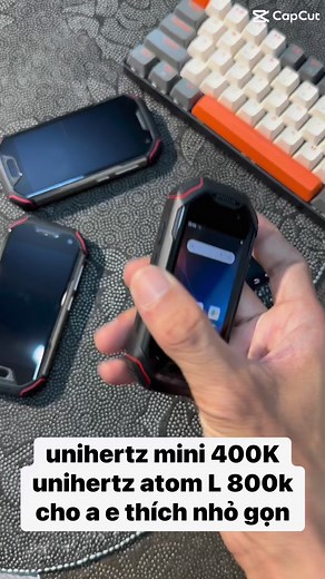 156K views · 1.1K reactions | unihertz atom mini và atom L thiết kế nhỏ gọn #unihertz #unihertzatomL #unihertzatommini | Trần Thành Cát | Facebook