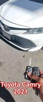 Toyota Camry 2021 original remote program and 8A add key programming