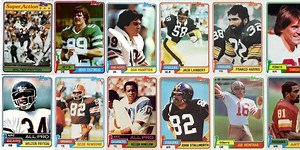 1981 Topps Football Cards - 12 Most Valuable - Wax Pack Gods