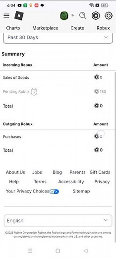 How to see ur robux transactions in Roblox.