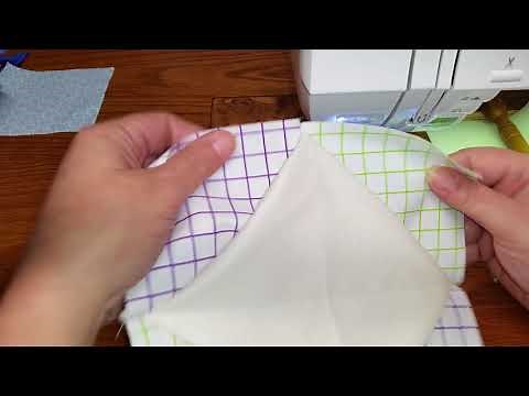 How To Sew a Cathedral Window Completely by Machine | Sewing Tutorial