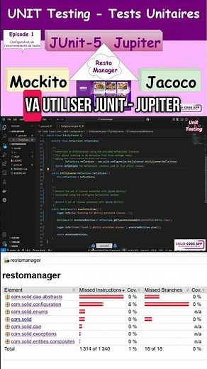 Tests Unitaires - Refactorisation de la classe à tester - 3 - COMPLET - Full Video available