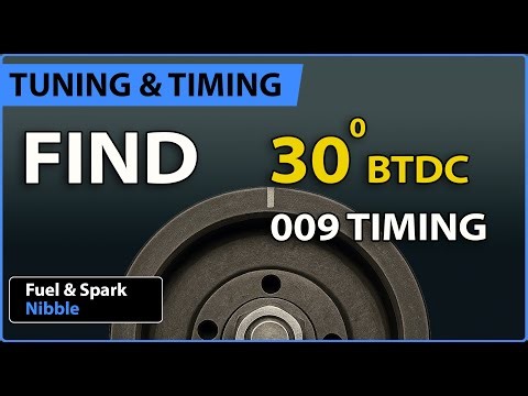VW Ignition Timing 009 - Why and How to Set 30° BTDC