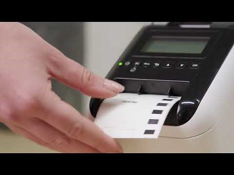 Brother's P-touch Editor label design and printing software for PC and Mac