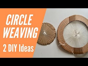 Weaving Circles | DIY looms