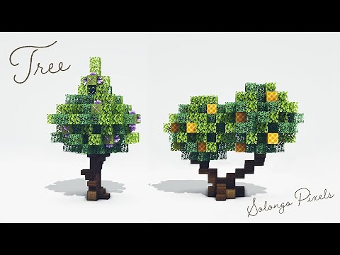 Minecraft | How to build Fantasy Tree | Tutorial