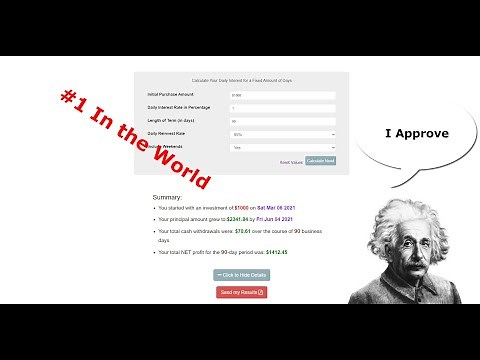 Compound Daily - The #1 Compound Daily Interest Calculator in the World