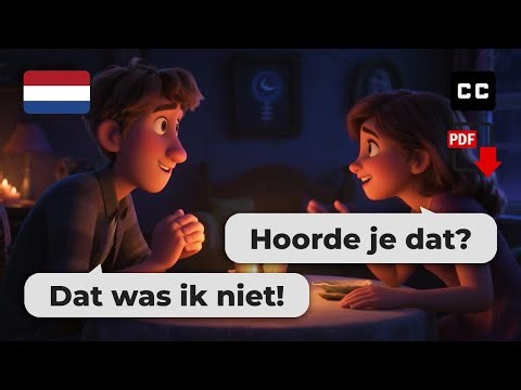 Learn Dutch with Scary Stories! 🕯️ Easy Dutch Conversation for Beginners (A2-B1)
