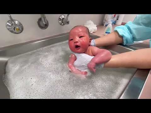 Baby Bath Time