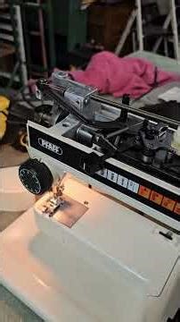 Pfaff Hobbymatic 807 buzzing noise cure.