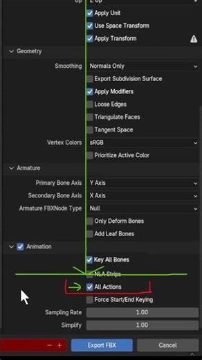 Export a SINGLE ANIMATION From Blender #unrealengine5tutorial #unrealenginebeginnertutorial #blender
