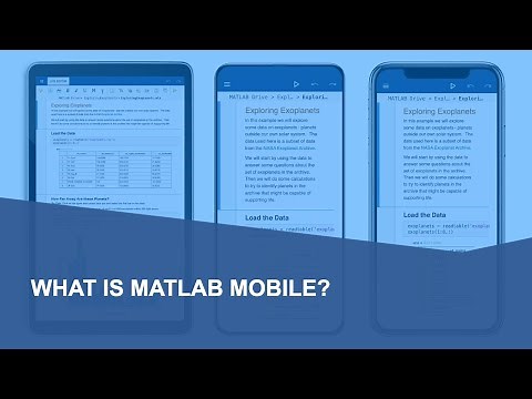 What Is MATLAB Mobile?