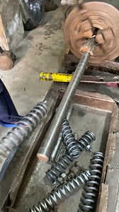 49K views · 148 reactions | Before modern technology, this is how springs were made — with focus, precision, and passion.  #OldMachine #SpringMaking #VintageLathe #MetalWork #HandMade | Creators Craft | Facebook