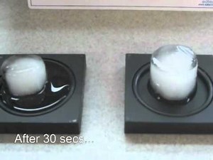 Conduction - which ice will melt first?