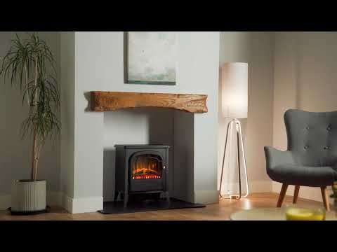Dimplex Club 2kW Optiflame Electric Fire Stove with Remote Control | CLB20E | Heavins.ie