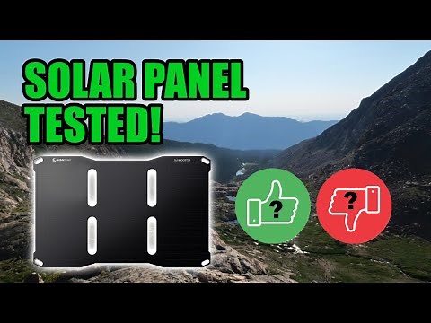 Tested! Best Camping Solar Panel for Hiking & Backpacking?