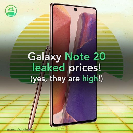 14K views · 583 reactions | Samsung’s Galaxy Unpacked video teases the Note 20 and much more. Read more and check the full trailer by Samsung: https://andauth.co/1m0lWn Samsung Galaxy Note 20 leak hints at another eye-watering price tag: https://andauth.co/WgmWJs | Android Authority | Facebook
