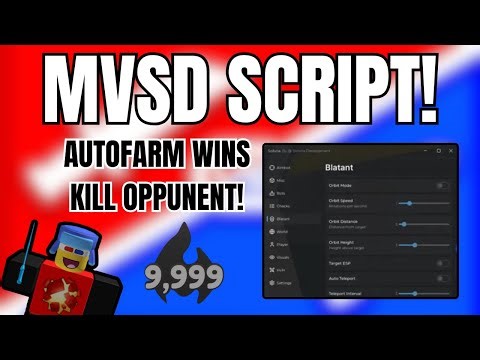 [OP!] BEST MVSD AUTO FARM! - NO KEY! - AUTOFARM WINS!
