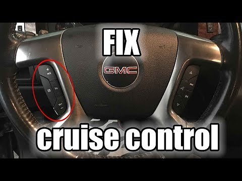 Fix Chevrolet, GMC Cruise Control Issues.