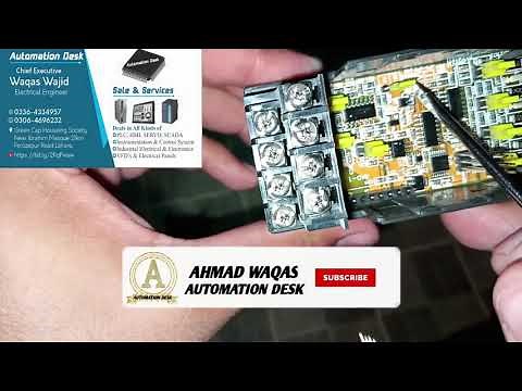 6AD FATEK ANALOG MODULE JUMPER SETTING A CONTROL WIRING #6AD