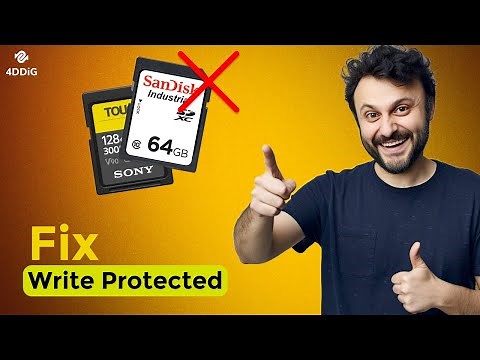 [3 WAYS] - SD Disk Is Write Protected | How to Remove Write Protection on SD Card?