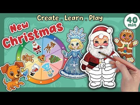 Christmas Learning Fun for Kids | Holiday Crafts, Characters, Santa, Reindeer & Pretend Play