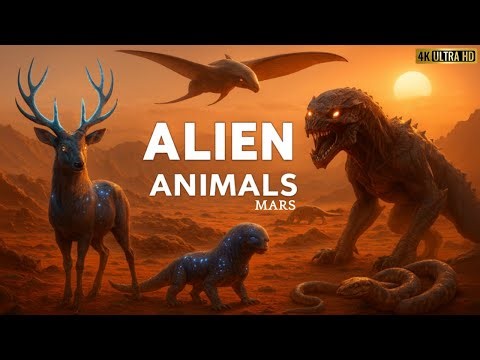 Wildlife of Aliens on Mars | Exploring Mysterious Alien Species and Life on the Red Planet