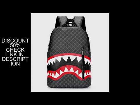 Men's Backpack Plaid High School College Bag 15-inch Laptop Rucksack