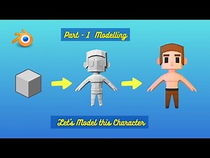 Modeling a Low-Poly Character in Blender | Beginner Tutorial | Part 1
