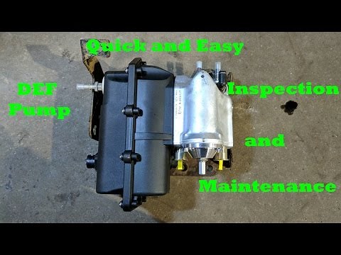 Detroit Diesel - DEF Pump Inspection/Maintenance