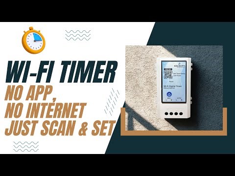 Digital Wi-Fi Timer | Perfect for Solar Cleaning & Signage Boards