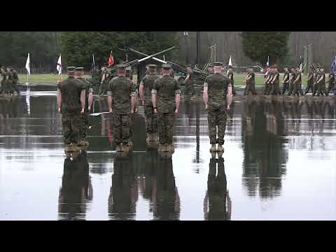 USMC OCS OCC-242 Graduation Ceremony