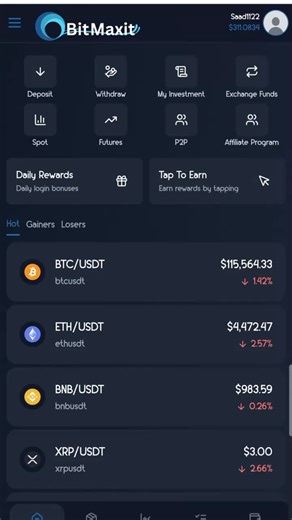BitMaxit Exchange Trading Order Complete 💯 Win all #bitmaxit