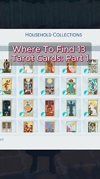 How To Complete Lady Ravendancer's Lost Tarot Deck In The Sims 4: Part 1 🔮