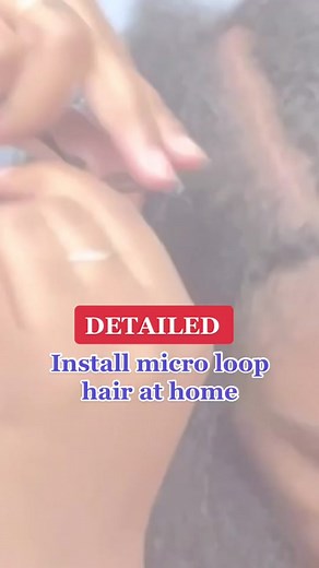Install Micro Loop Hair Extensions Tutorial: Detailed Guide