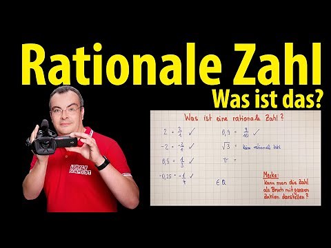 Rationale Zahl - Was ist das? | Lehrerschmidt