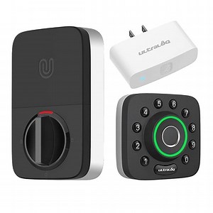 U-Bolt Pro Smart Keyless Deadbolt Lock with Bluetooth Fingerprint Code Electronic