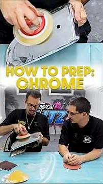 How to Prep Chrome for Paint | Epoxy Primer Makes It Stick 🔩✨