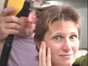 Carol Uses a Flowbee To Cut Her Hair