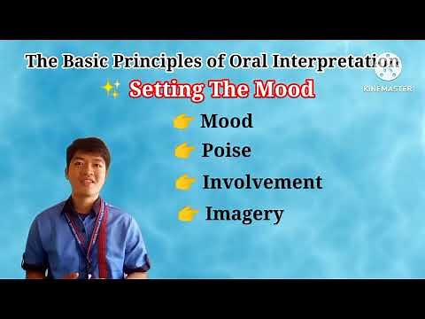 Basic Principles of Oral Interpretation\n#OralCommunication