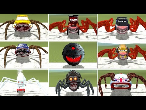GIANT MONSTER SHOWDOWN – MEGAHORN, HOUSE HEAD,CAR MONSTER, CHOO CHOO CHARLES AND MORE IN GARRY'S MOD