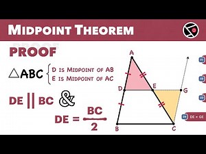Midpoint Theorem | Class 9 | Class 10 | Proof and Explanation