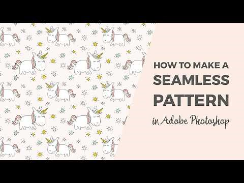 How to make a seamless pattern in Photoshop