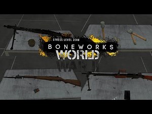 Boneworks Custom Weapons Showcase (WW2- US & Germany) FULLSCREEN!