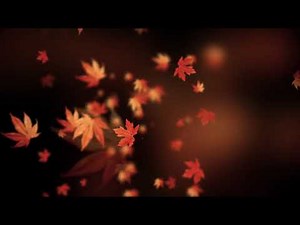 Autumn spinning backgrounds - loopable animation