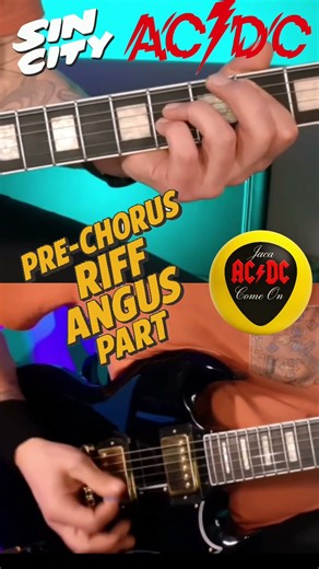AC/DC – Sin City Guitar Lesson | Angus & Malcolm Young Pre-Chorus Tutorial