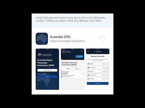 Digital Passenger Details (DPD) App - How To Fill For Travelling To Australia Step By Step