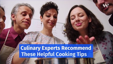 Culinary Experts Recommend These Helpful Cooking Tips